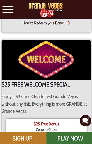grande vegas casino $300 no deposit bonus codes